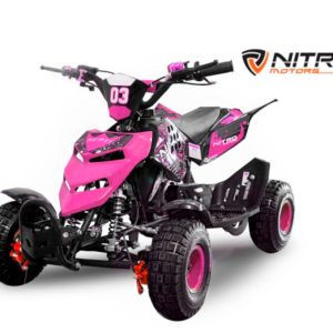 Miniquad Milano Nitro Repti Deluxe 49cc Arrancador facil